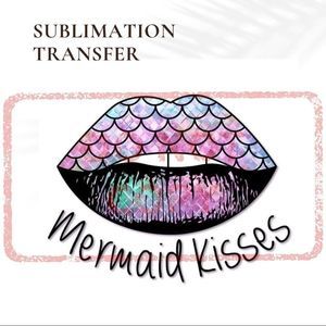 3 Mermaid Sublimation Transfers